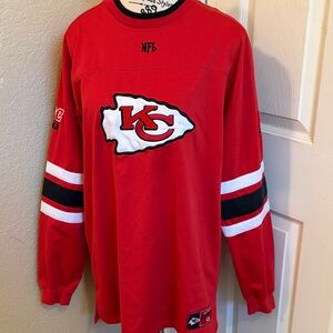 NFL Kansas City Chiefs Red Long Sleeve Shirt